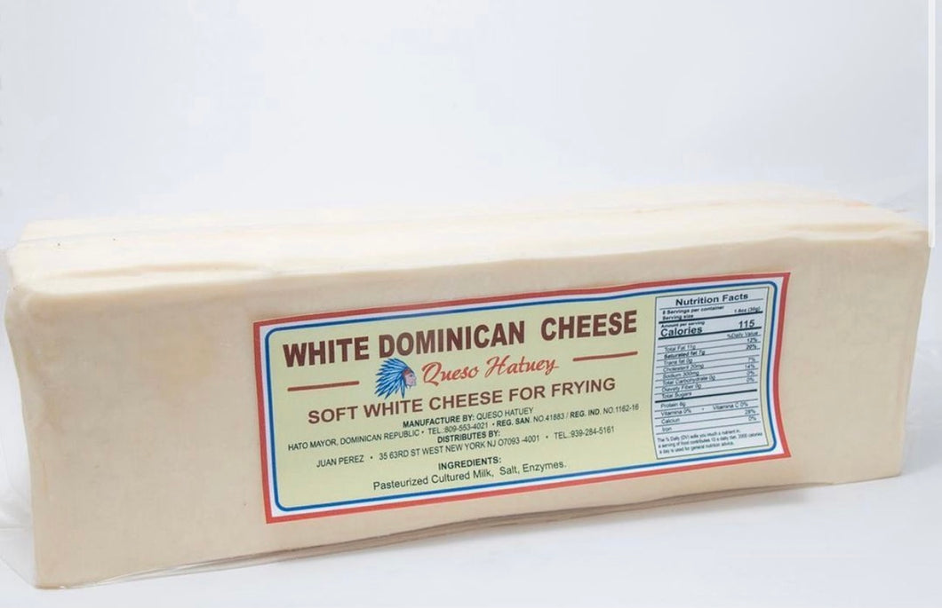 White Dominican Cheese - Queso Blanco Dominicano